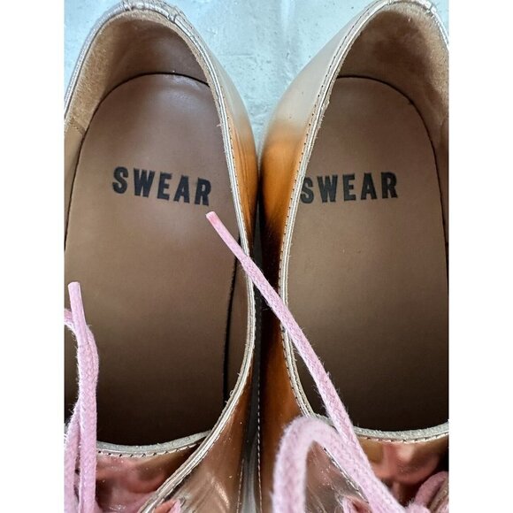 Swear Shoes Womens EU 39 US‎ 8.5 Rose Gold Pointed Toe Metallic Loafer Donna2 - Picture 3 of 16